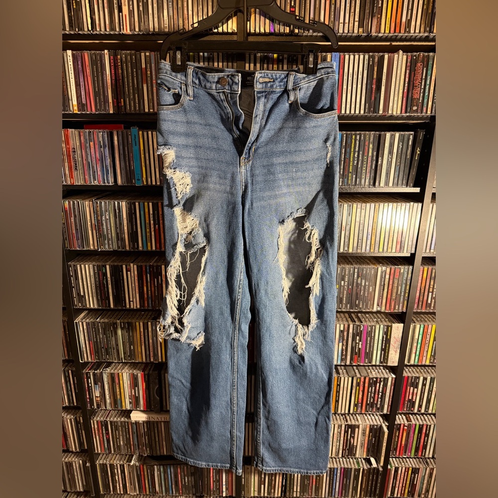 Vintage Hollister Ultra High-Rise Dad Boho Festival Jeans Size 5